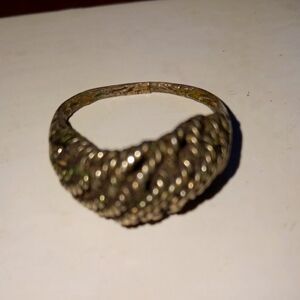 Metallic Braided Ring